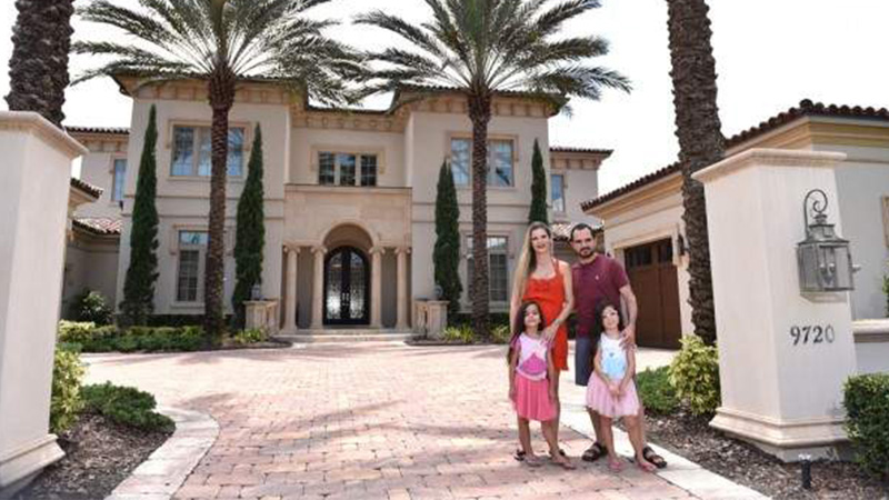 Luciano Camargo casa em Orlando