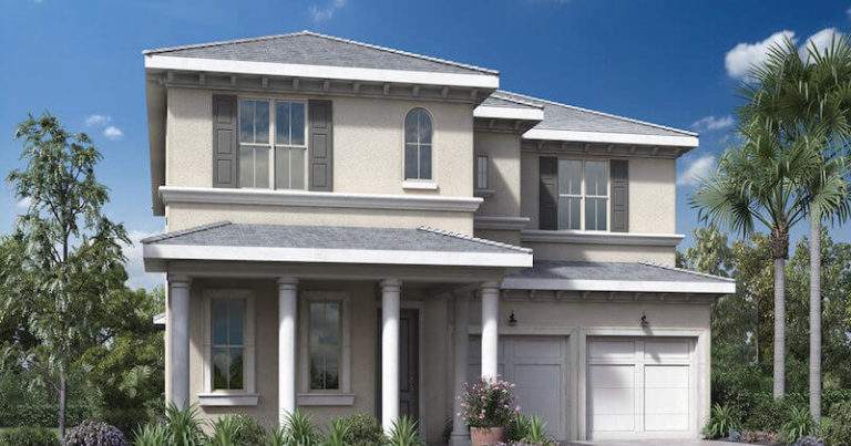 fachada de uma casa em orlando