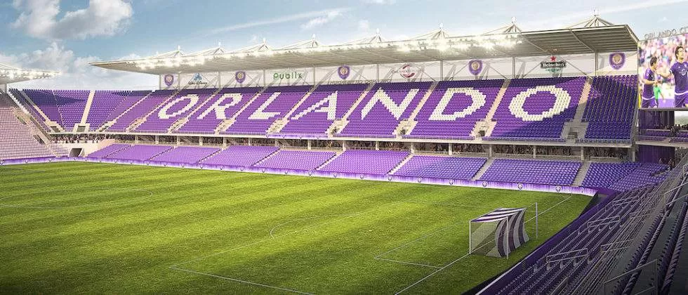 COMO FUNCIONA UM JOGO DE FUTEBOL (SOCCER) NOS EUA ? JOGO DO ORLANDO CITY NA  FLORIDA 